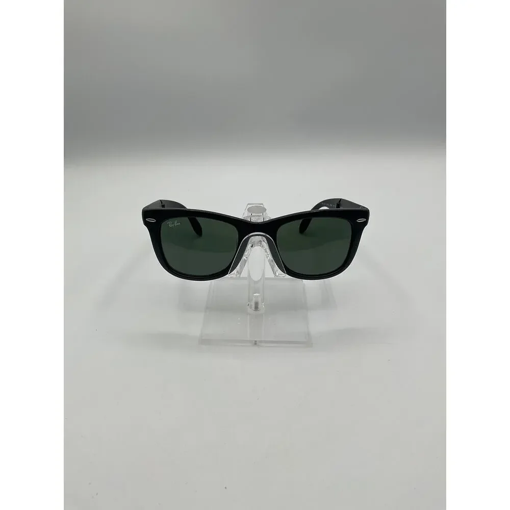Ray Ban Wayfarer Folding Sunglasses, RB 4105- Black - Picture 1 of 7